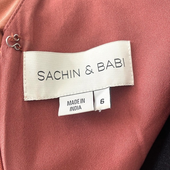 Sachin & Babi Ines Formal Gown in Copper size 6 - Picture 15 of 15